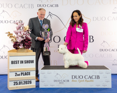 DUO CACIB Brno 2026 neděle